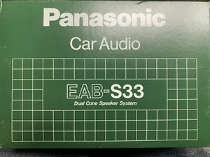 Panasonic Car Audio EAB-S33 Dual Cone Speaker System - Picture 1 of 2