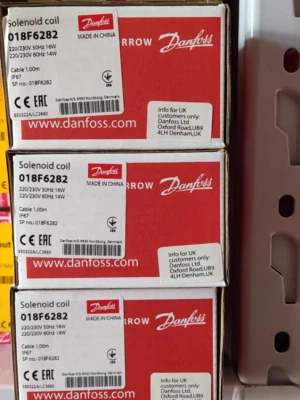 Danfoss 018F6282 Solenoid Coil 220/230V BF230CS Brand Free Ship - Image 1 of 3