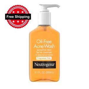 Limpiador facial Neutrogena sin aceite para lavado de acné 9,1 FL OZ caducidad 4/2026 nuevo sin usar - Imagen 1 de 5