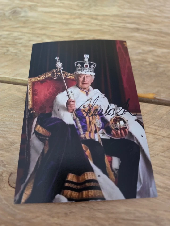 PRINZ CHARLES / KING CHARLES / ENGLAND Repro-Autogramm -ca. 10x15 - (935) - Bild 1 von 1