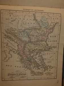 Carte turquie d'europe issue atlas Ed° froment 1830 - Picture 1 of 1