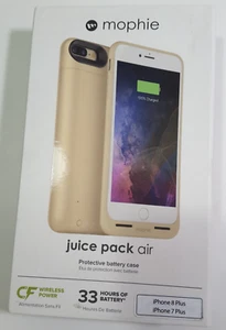 mophie juice pack Charging Battery Case for iPhone 7 Plus & 8 PLUS - GOLD - Picture 1 of 8