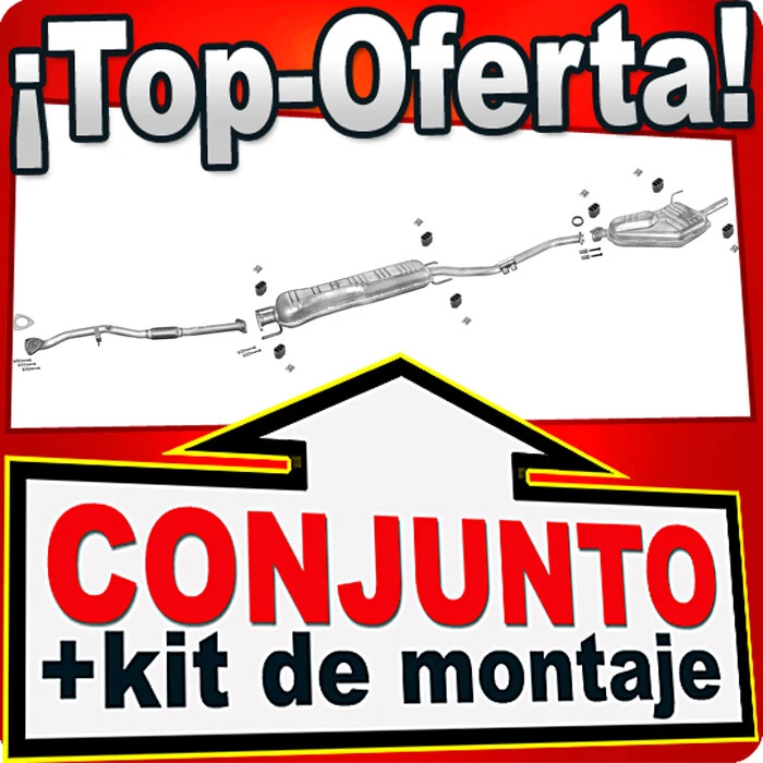 Sistema de Silenciador para OPEL VECTRA B 1.8 Escape - Imagen 1 de 1