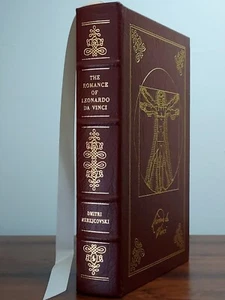 Easton Press The Romance of Leonardo da Vinci MINT Dmitri Merejcovski Leather - Picture 1 of 17