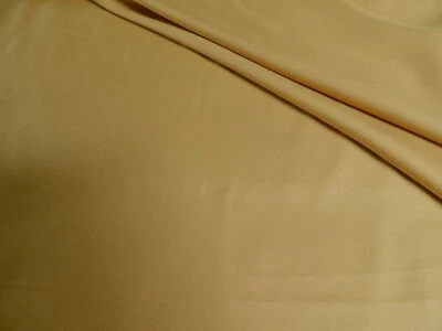Tejido ligero de sarga lisa mezcla de algodón chato dorado RC601 Foto 1 de 4