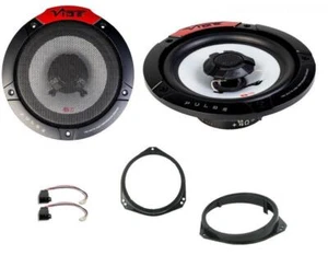 Vauxhall Zafira Front Door Speaker Upgrade Kit PULSE 6 Coaxial 180w 165mm 6.5" - Picture 1 of 4