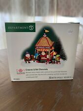 Dept 56 North Pole Series Elfland S'mores & Hot Chocolate - BRAND NEW
