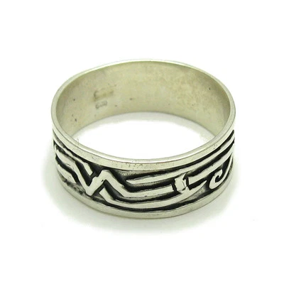 Plain Sterling Silver Ring Genuine Stamped Solid 925 Band Handmade Empress - Image 1 of 3