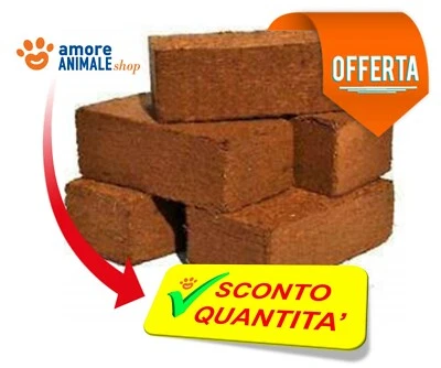 FIBRA DI COCCO Terriccio Substrato   2 Formati 55 / 70 LT Coltivazioni USI VARI - Immagine 1 di 2