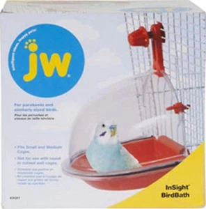 Insight Bird Bath Bird Accessory Box Multicolor For Small and Medium Cages - Picture 1 of 11