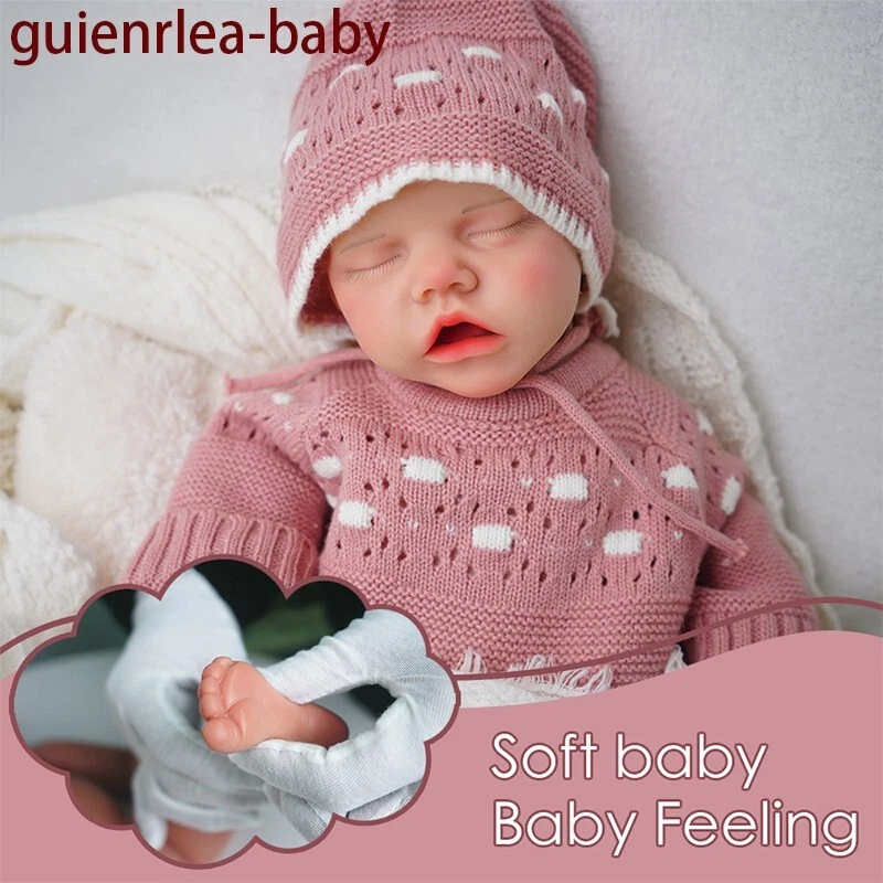 17.71'' feste silikon puppe silikon wiedergeboren puppe silikon mädchen puppe sp - Bild 1 von 4