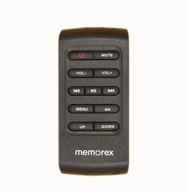 Original Memorex Audio Remote Control MODEL-MA5004BK - Image 1 of 1