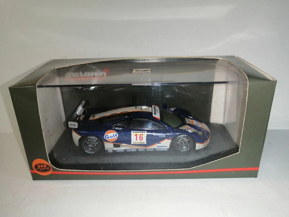 MCLAREN F1 GTR RING GULF SCALA 1:43 MINICHAMPS - Immagine 1 di 1
