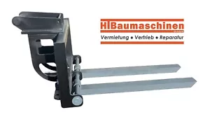 Palettengabel für Minibagger mit MS01 Aufnahme - Bild 1 von 3