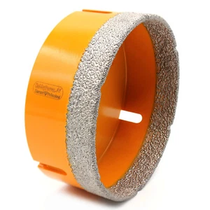 1x M14 Diamantbohrkrone Fliesenbohrer Diamantbohrer Ø 100mm Granit Feinsteinzeug - Bild 1 von 3