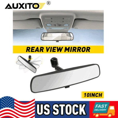 10" Interior Rear View Mirror for Honda Accord Civic CR-V Odyssey 2004 2005-2017 - Image 1 of 4