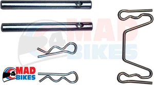 SUZUKI SV650 (1998-2002) REAR BRAKE CALIPER PIN SET, PAD RETAINING PINS & CLIPS - Picture 1 of 1