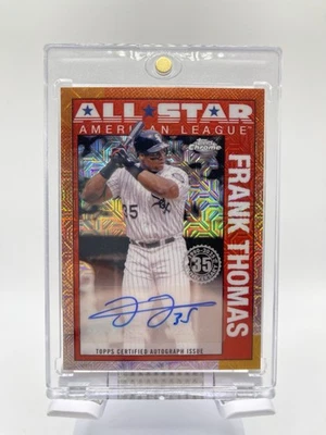 Frank Thomas 2025 Topps Serie 2-1990 All Star Mojo #90CAS-FTH AUTO Foto 1 de 2