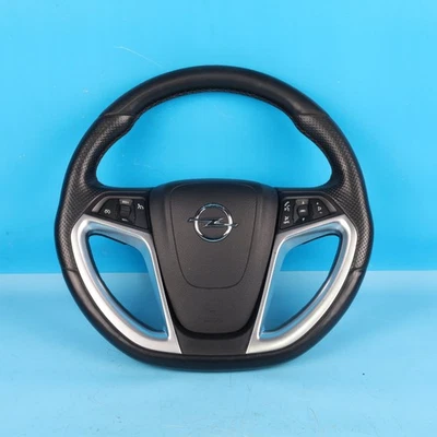Opel Insignia A OPC Lenkrad 20963229 Multifunktionslenkrad Leder Original OX - Bild 1 von 4