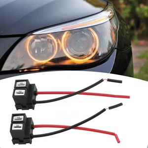 New High Quality Automotive H7 Lamp Holder Bracket Auto Cable Car Harness - Picture 1 of 12