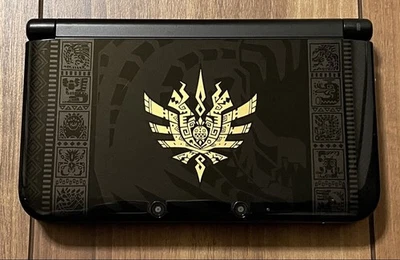 Nintendo 3DS LL Monster Hunter 4 Paquete Especial Gore Magala Negro Foto 1 de 4