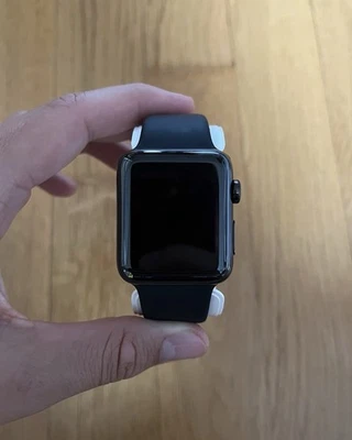 Apple Watch Series 3 42mm GPS + Cellular Edelstahlgehäuse mit Sportband OVP - Bild 1 von 4