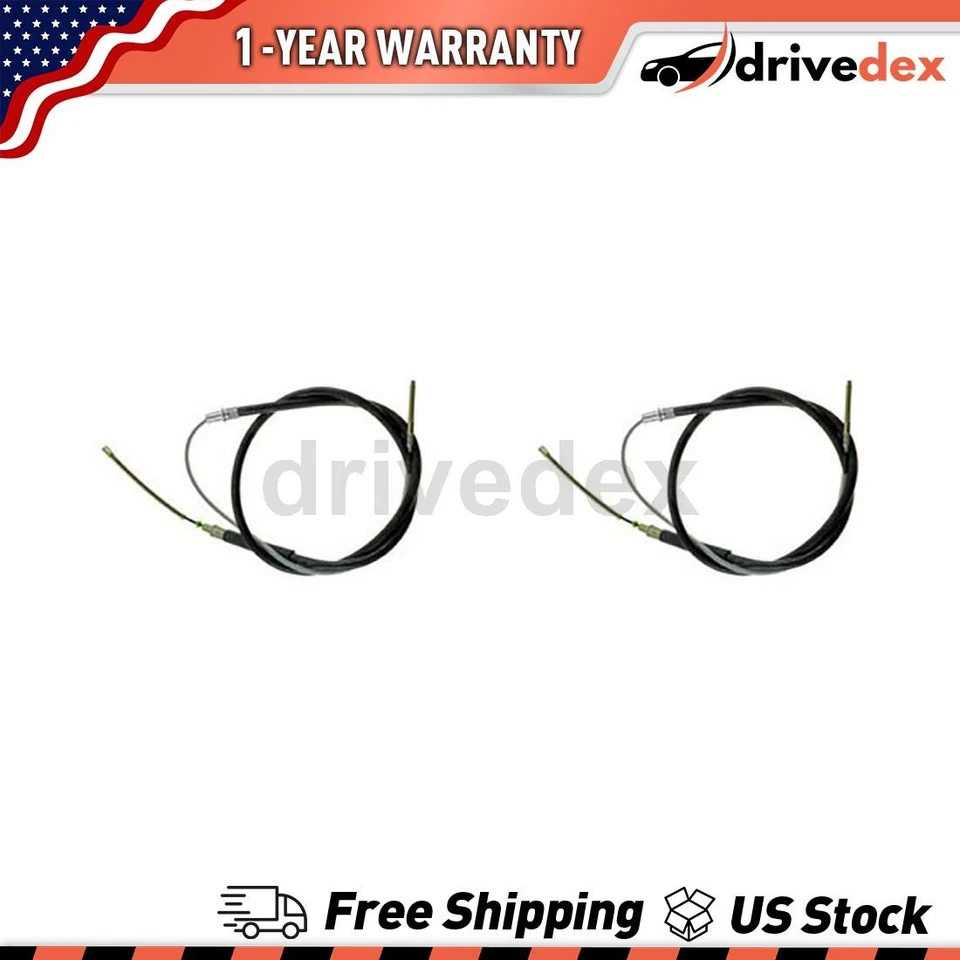 Pair Dorman - First Stop Parking Brake Cable Fits 1984 1982 Volkswagen Atlantic - Image 1 of 4