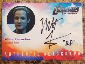 DC'S Legends Of Tomorrow Cryptozoic Matt Letscher As Eobard Thawne Reverse Flash - Picture 1 of 2