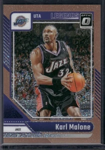 2024-25 Optic #229 Karl Malone Copper Sparkle /99 - Picture 1 of 2
