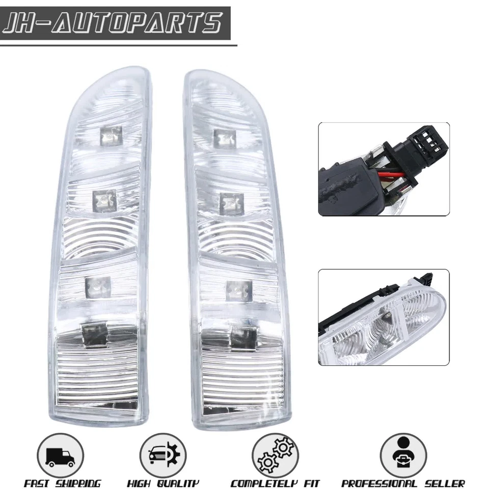 1 Set Front Left & Right Turn Signal Lamp Fits Mercedes-Benz S55 AMG CL55 AMG - Image 1 of 4