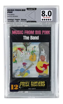 SEALED, The Band – Music From Big Pink, Audio Cassette, US, 1968 - Image 1 of 2