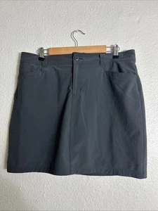 Eddie Bauer Women’s Size 12 Gray Skort Nylon 36x19 - Picture 1 of 14
