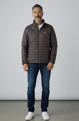  PATAGONIA Nano Puff  Jacket Men's Obsidian Plum Small NWT 84212 $239 - Image 1 of 4