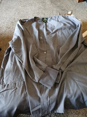 Gray Women's Scrub Top Natural Uniform - Image 1 of 2