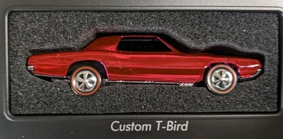 2025 Hot Wheels RLC 80th Anniversary Original Sweet 16 Ruby Red Custom T-Bird - Image 1 of 4