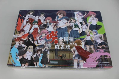 Mahjong Tile Set Saki National Edition Anime Manga Collaboration Collector New - Image 1 of 2