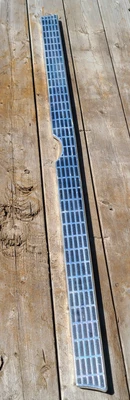 Ford Torino 1969 panel trasero central panel inferior moldura de aluminio LEER Foto 1 de 4