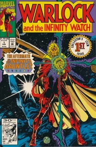Warlock and the Infinity Watch #1 Jim Starlin Marvel 1991 1. Ausgabe - Bild 1 von 2