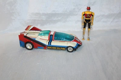 Godaikin machine man Dolphin Bandai Popy vintage 1984 - Immagine 1 di 4