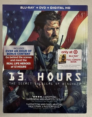 [TARGET EXCLUSIVE] 13 Hours BOXSET: BLU-RAY + DVD Combo Set + BOOK - Image 1 of 2