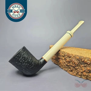 Reum Pipes Sandblasted Briar Pipe, New - Picture 1 of 11
