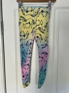 Baby Gap Rainbow Unicorn Pjs Pajamas leggings pants 100% Cotton Organic, Size 5T - Picture 1 of 4