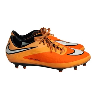 NIKE Mens  HYPERVENOM (FL) FG 599075-800 Orange Soccer Cleats Size 6.5 RARE - Picture 1 of 8