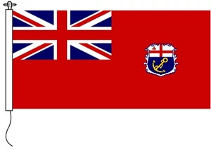 Lloyd's Yacht Club Red Fähnrich Burgee Wimpel Bootsflagge alle Größen UK Made Größen - Bild 1 von 5