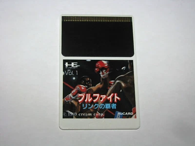 Bull Fight Ring no Hasha PC Engine HuCard Japan import card only US Seller - Image 1 of 2