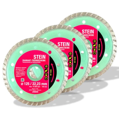 5x Diamanttrennscheibe G-STONE Turbo Trockenschnitt Stein, Beton, Granit Ø 230 m - Bild 1 von 4