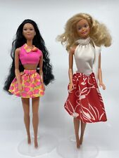 *Barbies* 1987 Mattel ISLAND FUN MIKO Hawaiian Barbie & Other TLC Vintage Barbie
