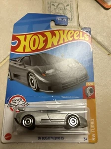 2022 Hot Wheels Silver/Gray ‘94 Bugatti EB110 SS, 65/250 | HW Turbo 5/10 - Picture 1 of 3