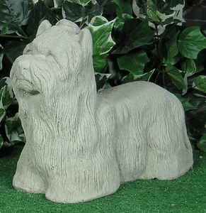 1433 Shih Tzu Yorkshire Yorkie Terrier Welpe Hund Latex Fiberglas Form Beton - Bild 1 von 2