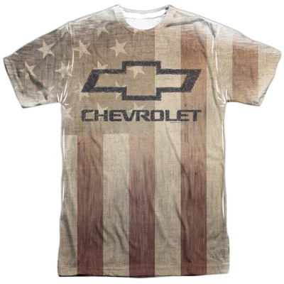 Camiseta gráfica para hombre adulto estampado frontal con licencia de Chevy American Pride SM-3XL Foto 1 de 3
